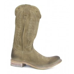 Stivale Sendra Boots 9591 Serraje Natural Usado Negro