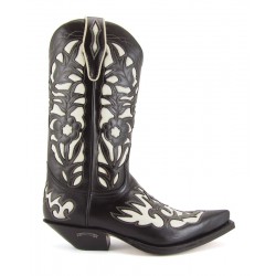 Stivale Sendra 5529 Nappa Baly Negra
