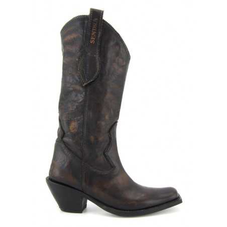Stivale Sendra Boots PO1000 Cooper Rust Lux 02 Negro