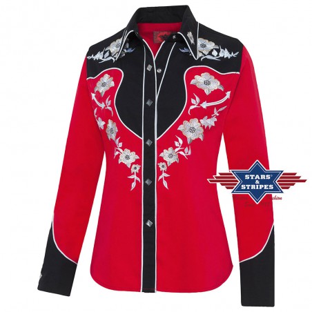 Camicia Stars and Stripes Lynn Red