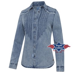 Camicia Stars and Stripes Blue