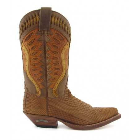 Stivale Sendra Boots 3588 Piton Nobuk Oro