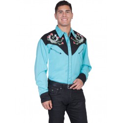 Camicia Scully Leather P-660TUR