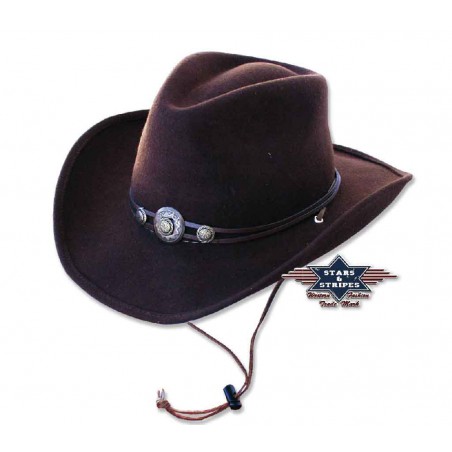 Cappello Stars and Stripes Idaho Brown