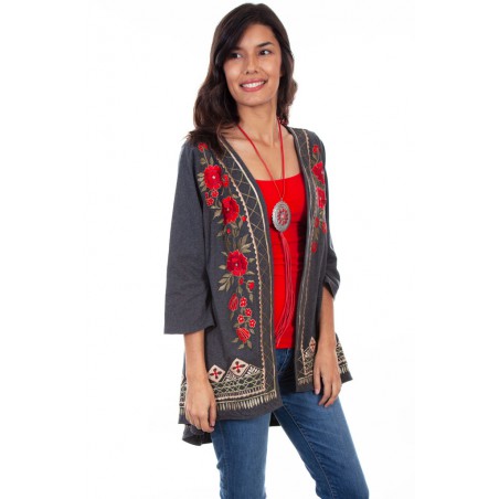 Kimono Scully Leather Honey Creek HC529 Grey