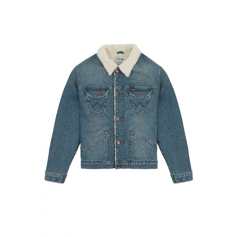 Jacket Sherpa Green Grass
