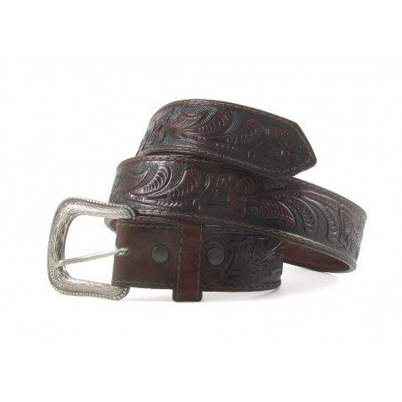 Cintura Flower Brown
