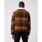 Jacket Wool Trucker Yellow Check Jacket Wool Trucker Yellow Check