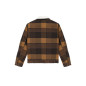 Jacket Wool Trucker Yellow Check Jacket Wool Trucker Yellow Check