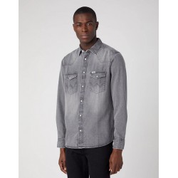 Camicia Wrangler Black Authetic
