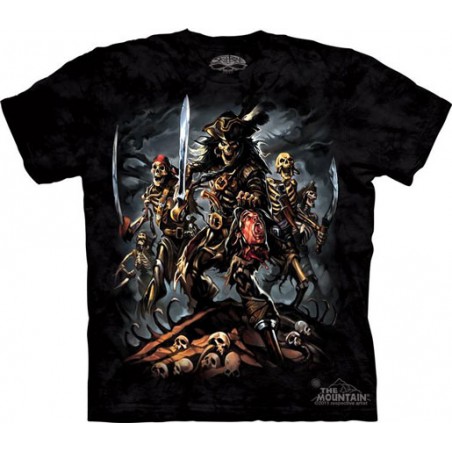 T-shirt Skulbone Pirate's Curse Skeleton