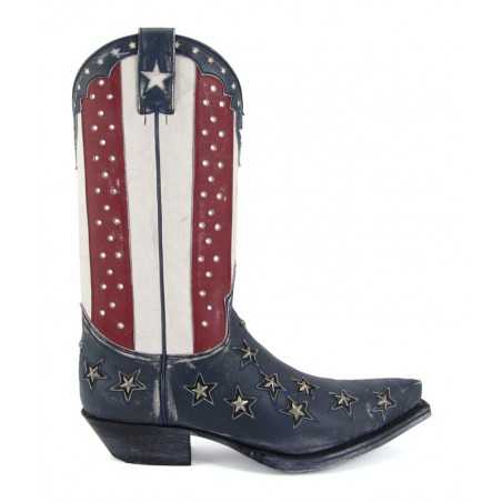 Stivale Sendra Boots 10695 Blue Raspado
