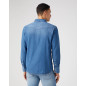 Indigood Icons 27MW Western Shirt in Icon Mid Stone Indigood Icons 27MW Western Shirt in Icon Mid Stone