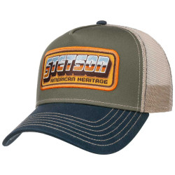 7751196 Trucker Cap Chrome Stetson