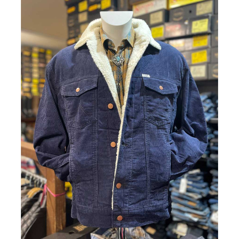 Jacket Sherpa Black Iris Jacket Sherpa Black Iris
