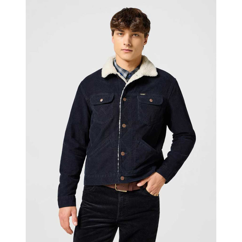 Jacket Sherpa Black