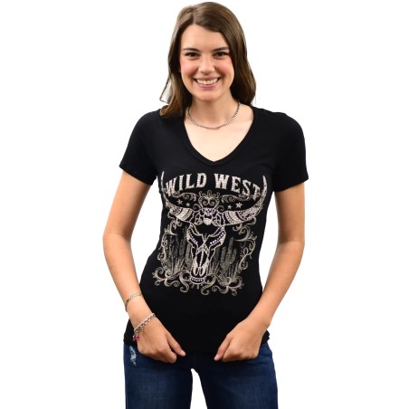 Liberty Wear t-shirt 7156 - Wild West Steer