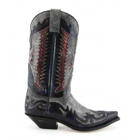 Stivale Sendra Boots 3840 Denver Azul Rojo