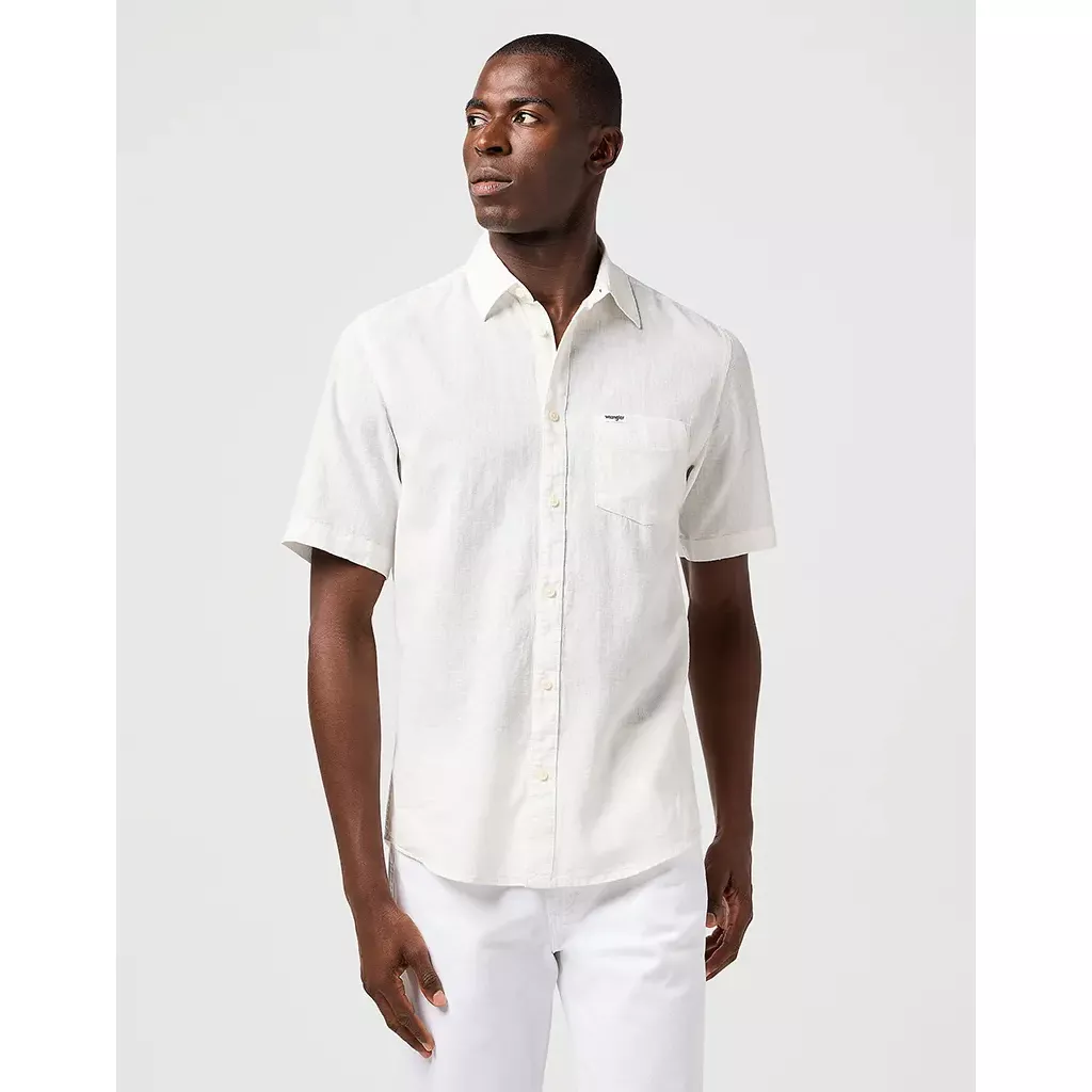 1 Pocket Shirt White 1 Pocket Shirt White