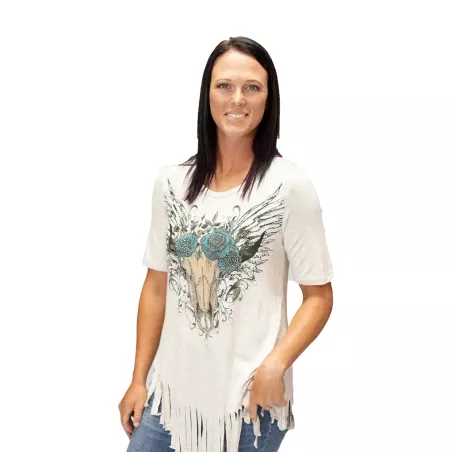 Liberty Wear t-shirt 7864 - Blue Rose Steer