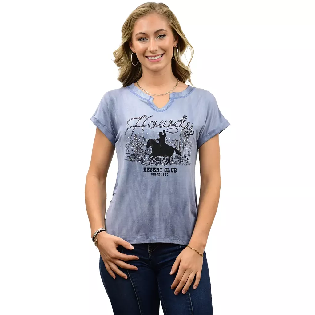 7004 - Howdy Club Tee