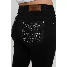 WT-009 Bootcut Stretchy Women's Bling Jeans Westfield Eagle