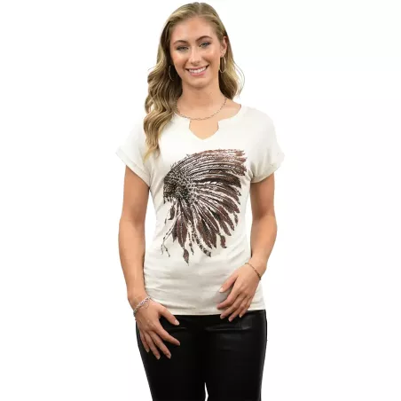 T-shirt Liberty Wear 7005 - Battle Headdress