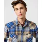 Regular Western Indigo Shirt Regular Western Indigo Shirt