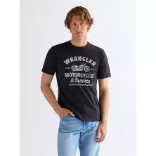 T-shirt Wrangler Americana Tee in Black
