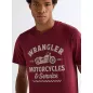 Americana Tee in Ruby Wine Americana Tee in Ruby Wine