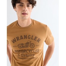 T-shirt Wrangler Americana Tee Chipmunk