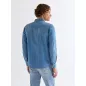 Western Shirt Mid Light Wash Western Shirt Mid Light Wash