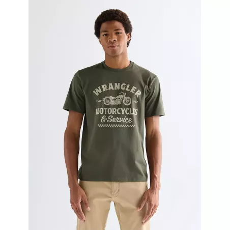 T-shirt Wrangler Americana Tee Deep Depths