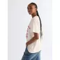 Relaxed Girlfriend Tee Worn White