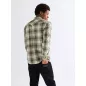 Western Shirt Green Tan Western Shirt Green Tan