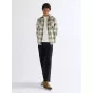 Western Shirt Green Tan Western Shirt Green Tan