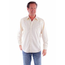 Camicia Scully Leather P-634-IVO