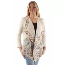 Cardigan Scully Leather HC940-CREAM