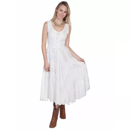 Vestito Scully Leather HC118 IVORY