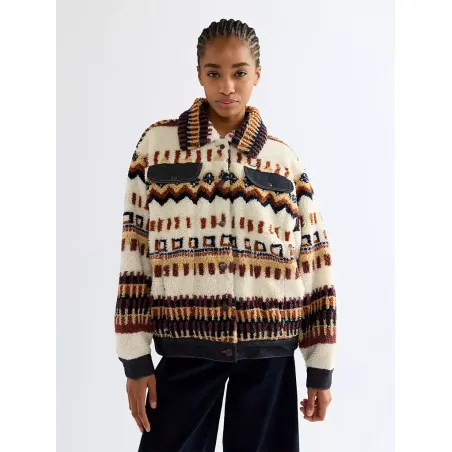 Wrangler Jacket Sherpa Fun Fairisle
