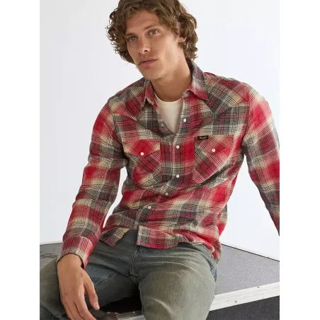 Camicia Wrangler Western Shirt Chili Pepper