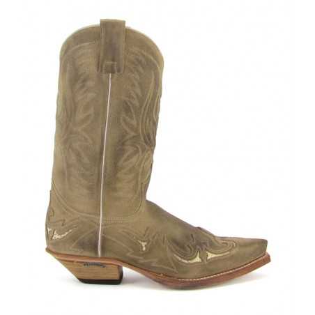 Stivale Sendra Boots 3242 Serraje Natural Usado Negro