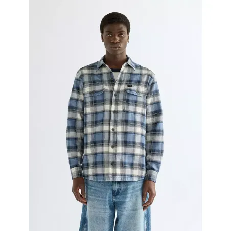 Camicia Wrangler Western Utility Shirt Bering Sea