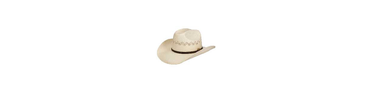 Cappelli cowboy paglia