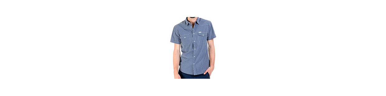 Camicie a manica corta western country biker